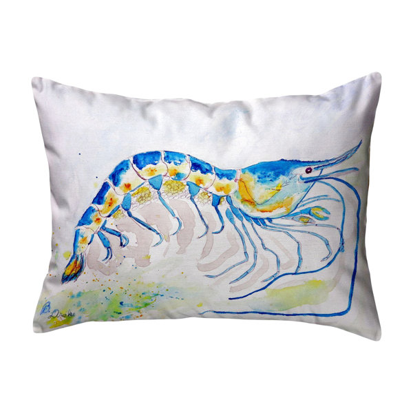 Breakwater Bay Payton Shrimp Noncorded Indoor / Outdoor Rectangular Throw Pillow Wayfair